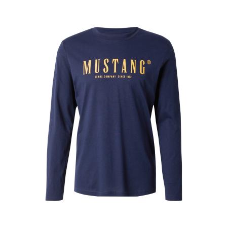 Mustang MUSTANG Shirt Asheville nachtblauw / geel