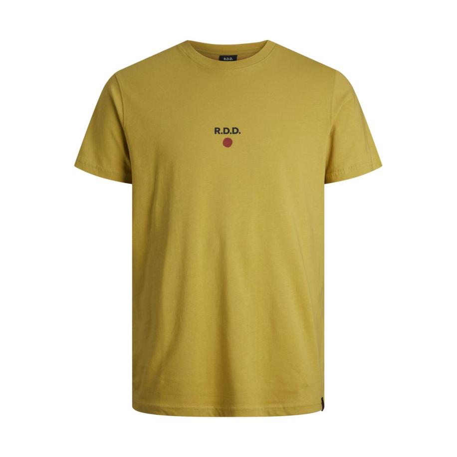 ROYAL DENIM DIVISION R.D.D. ROYAL DENIM DIVISION Shirt mosterd / donkerrood / zwart -