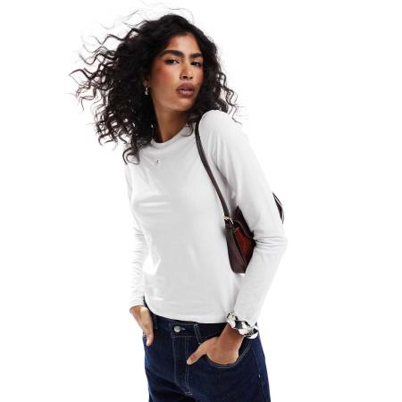 JJXX Gigi T-shirt met lange mouwen in wit