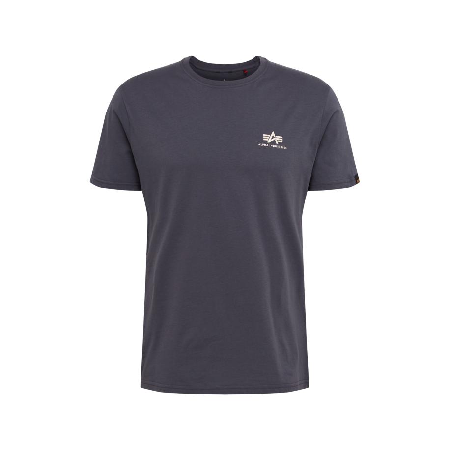 Alpha Industries ALPHA INDUSTRIES Shirt donkergrijs / wit -