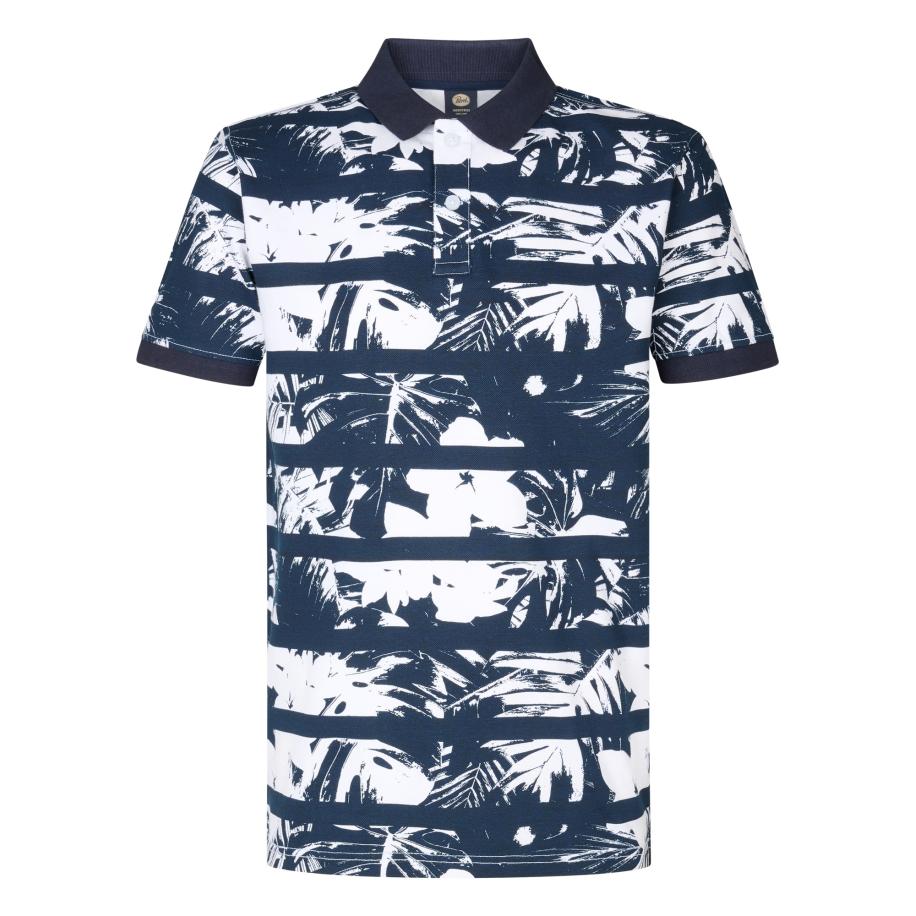 Petrol Industries Petrol Industries Shirt petrol / wit -