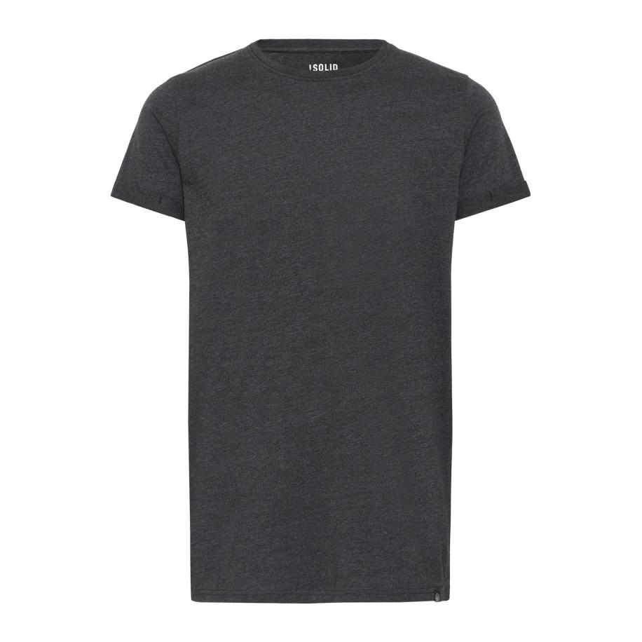 Solid !Solid Shirt SDLongo donkergrijs -