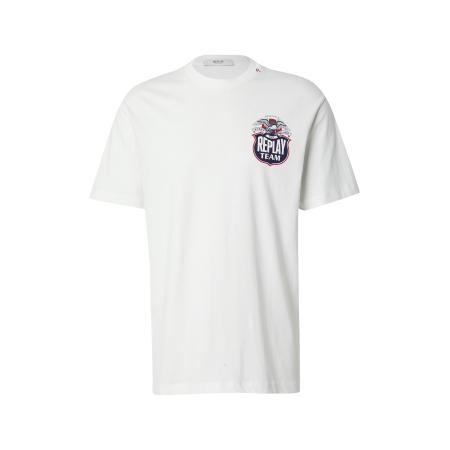 Replay REPLAY Shirt navy / rood / wit