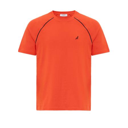 Moxx Paris Moxx Paris Shirt oranjerood / zwart