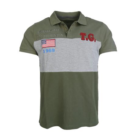 Top gun TOP GUN Shirt grijs / kaki