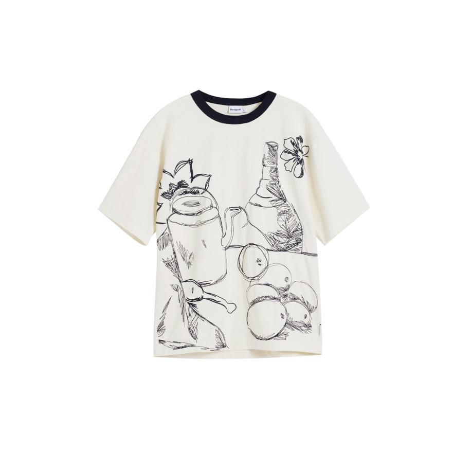 Desigual Desigual Shirt zwart / wit -