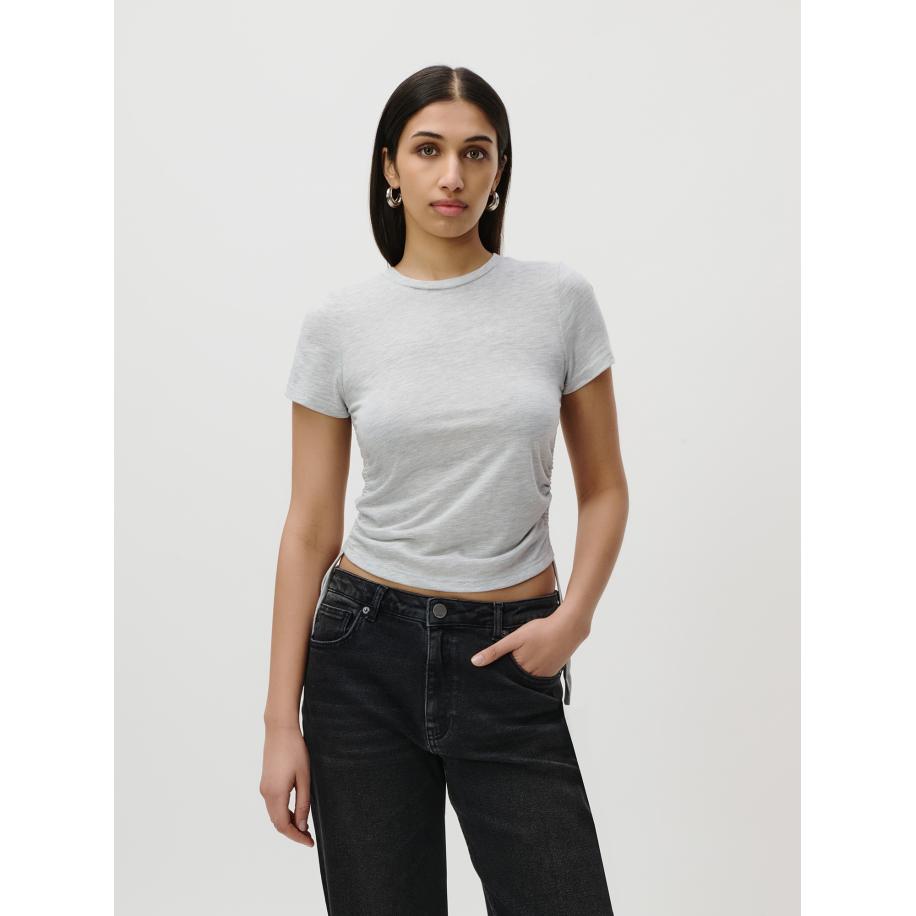 LeGer By Lena Gercke LeGer by Lena Gercke Shirt Nanni lichtgrijs -