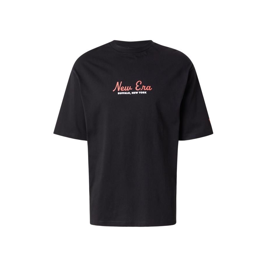 New Era NEW ERA Shirt donkeroranje / cranberry / zwart / wit -