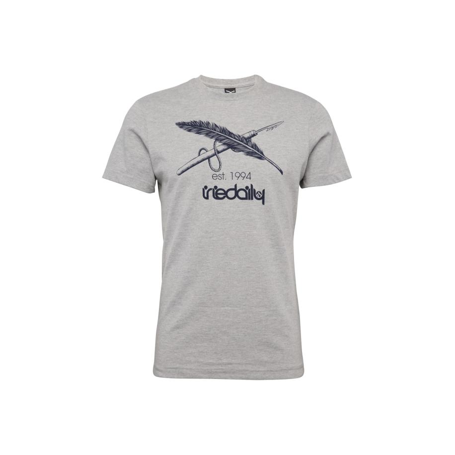 Iriedaily Iriedaily Shirt navy / grijs gemêleerd -