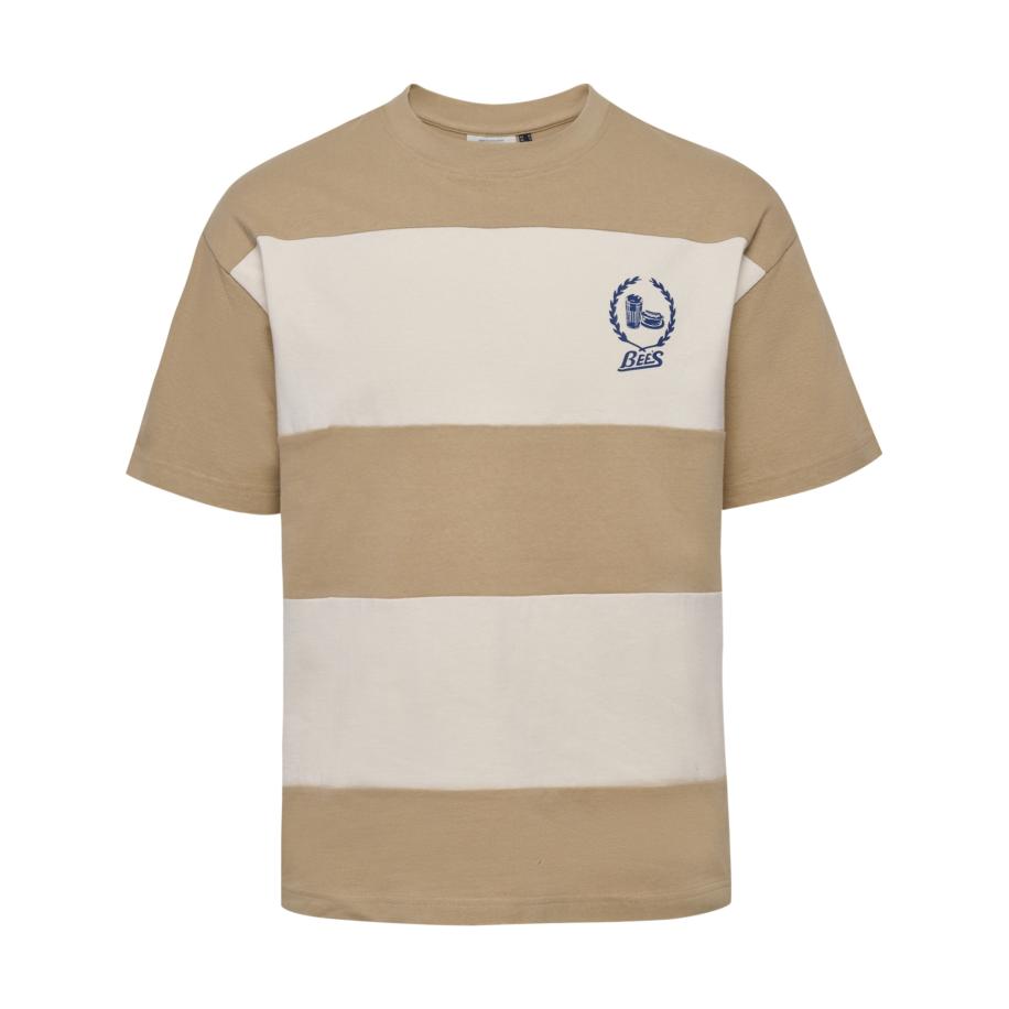 Hummel Hummel Shirt crème / camel / saffier -