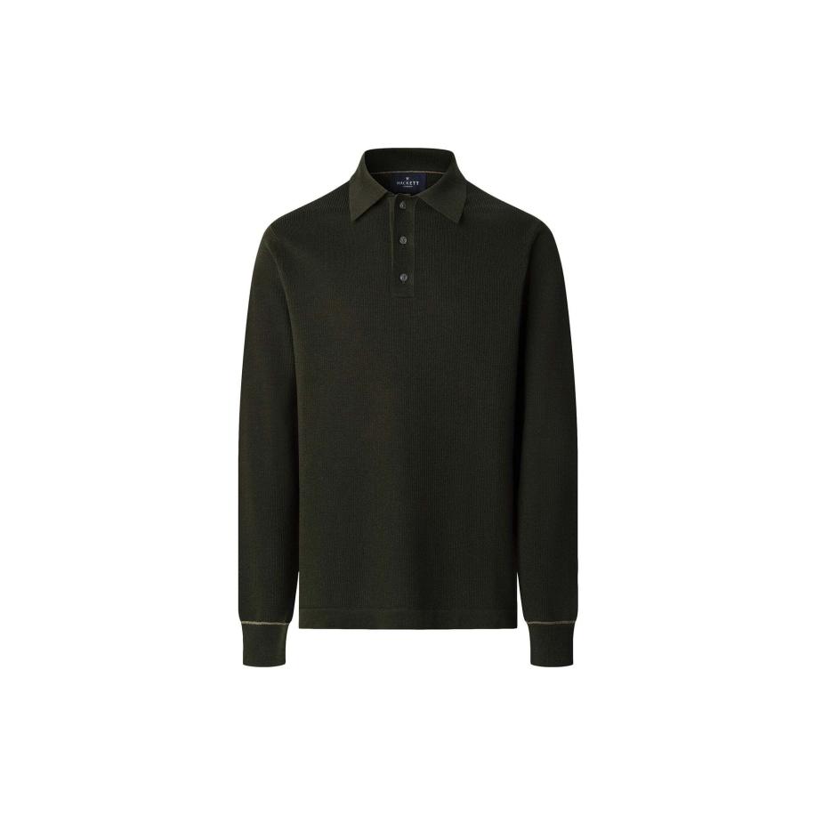 Hackett London Hackett London Shirt donkergroen -
