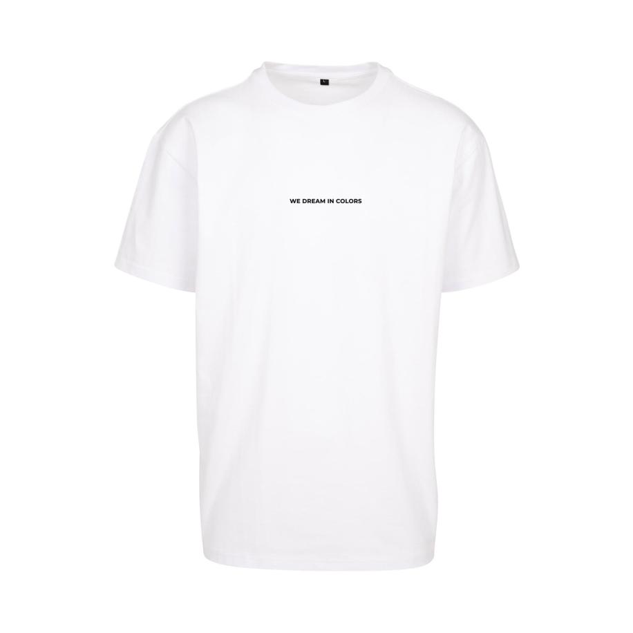 mister tee Mister Tee Shirt We Dream in Colors groen / rood / wit -