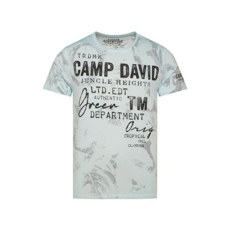 Camp David CAMP DAVID Shirt lichtblauw / zwart