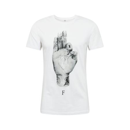 mister tee Mister Tee Shirt Sign grijs / zwart / wit