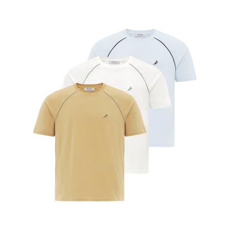 Moxx Paris Moxx Paris Shirt blauw / geel / zwart / wit