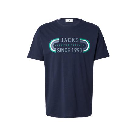 Jack's Jacks Shirt donkerblauw / grijs / groen