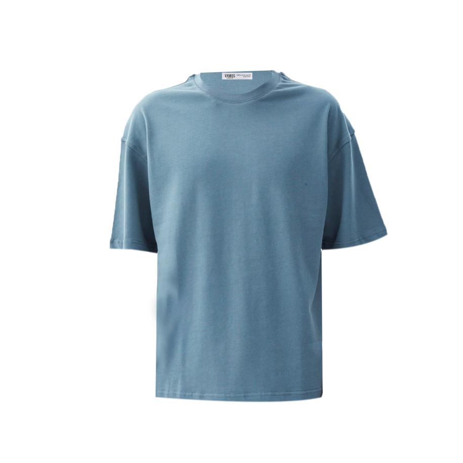 VAMOS CLO VAMOS CLO Shirt smoky blue / wit -