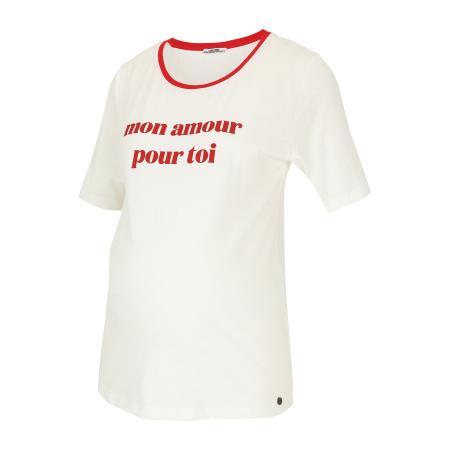 love2wait LOVE2WAIT Shirt Mon Amour rood / wit