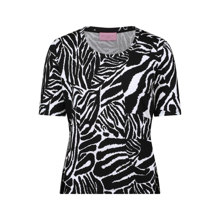 Betty Barclay Betty Barclay Shirt zwart / wit -