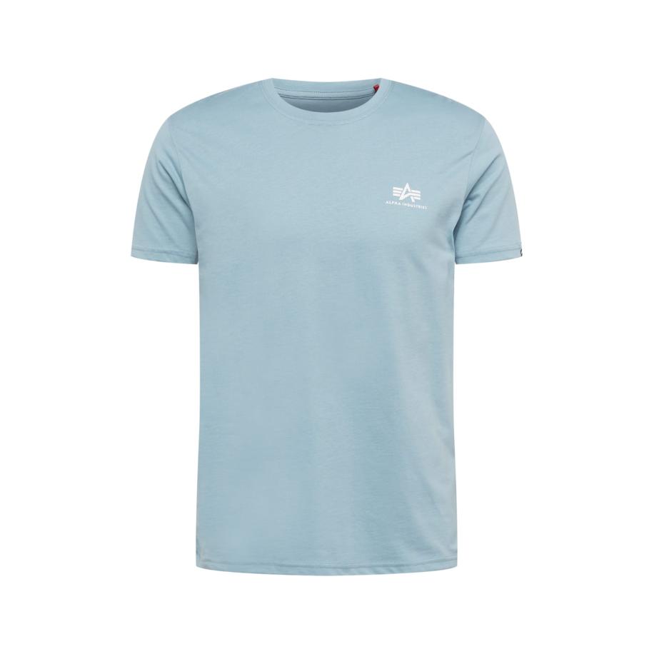 ALPHA INDUSTRIES Shirt lichtblauw / wit Blauw