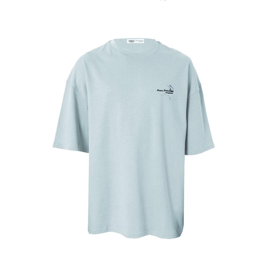 VAMOS CLO Shirt lichtgrijs Grijs