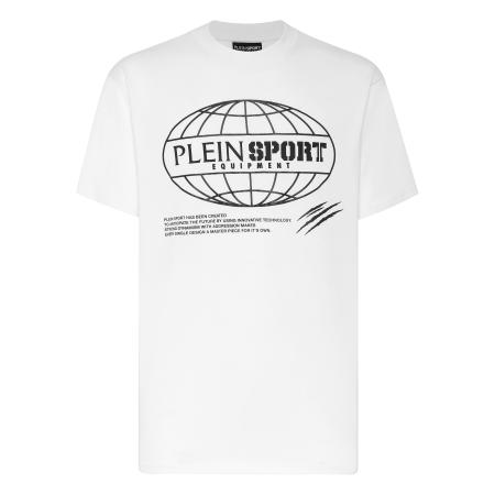 Plein Sport Plein Sport Shirt Global Express Edition zwart / wit