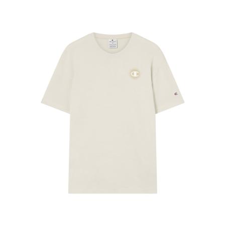 Champion Authentic Athletic Apparel Champion Authentic Athletic Apparel Shirt beige / donkerbeige / oranje / wit