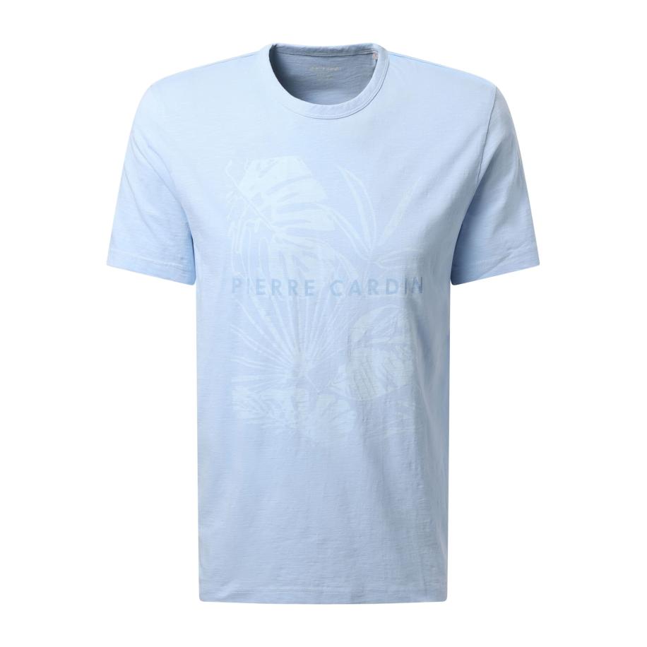 Pierre Cardin PIERRE CARDIN Shirt lichtblauw / wit -