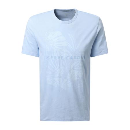 Pierre Cardin PIERRE CARDIN Shirt lichtblauw / wit