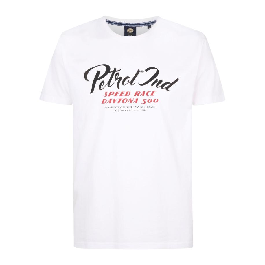 Petrol Industries Petrol Industries Shirt rood / zwart / wit -