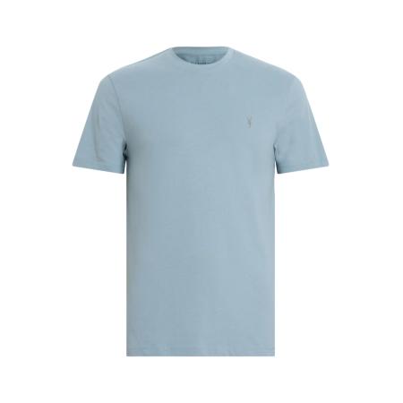 AllSaints - Brace - T-shirt met ronde hals en korte mouwen in blauw