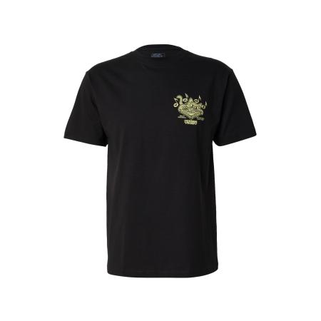 Vans VANS Shirt Scratched Records lichtgroen / zwart