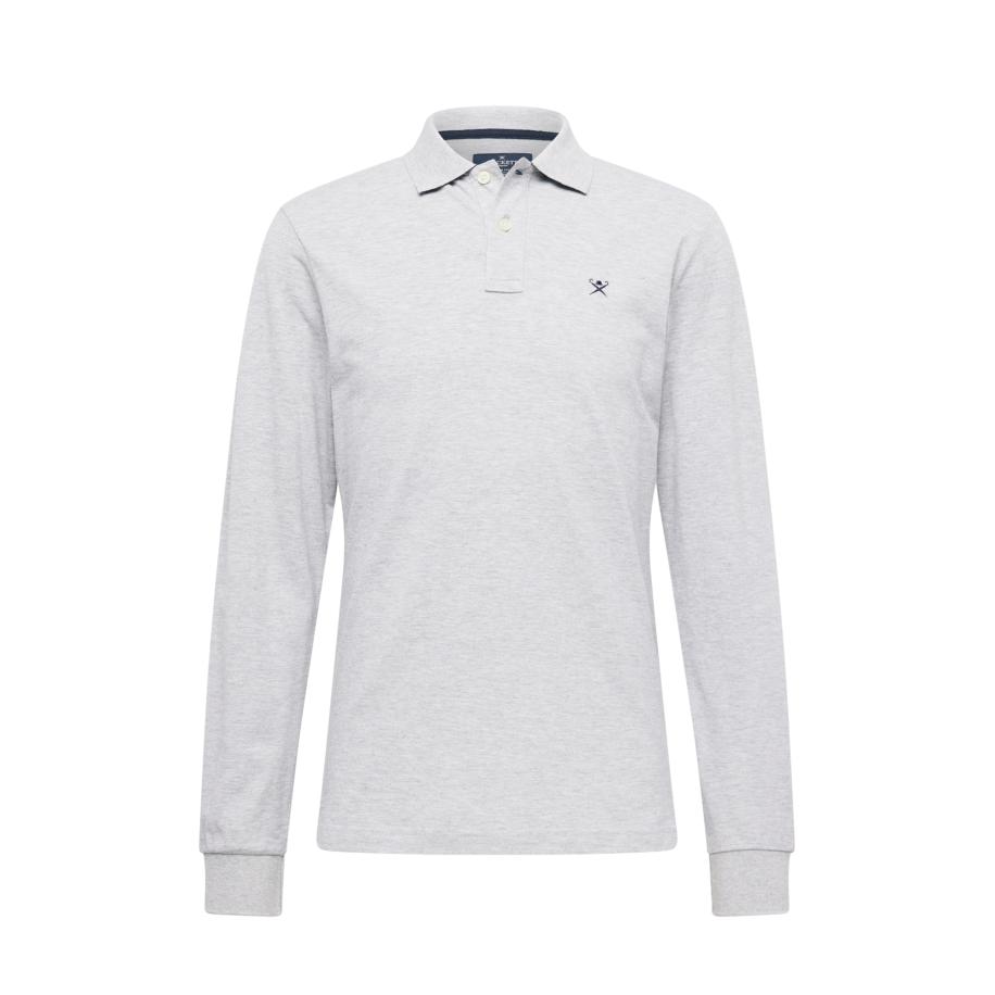 Hackett London Shirt lichtgrijs Grijs
