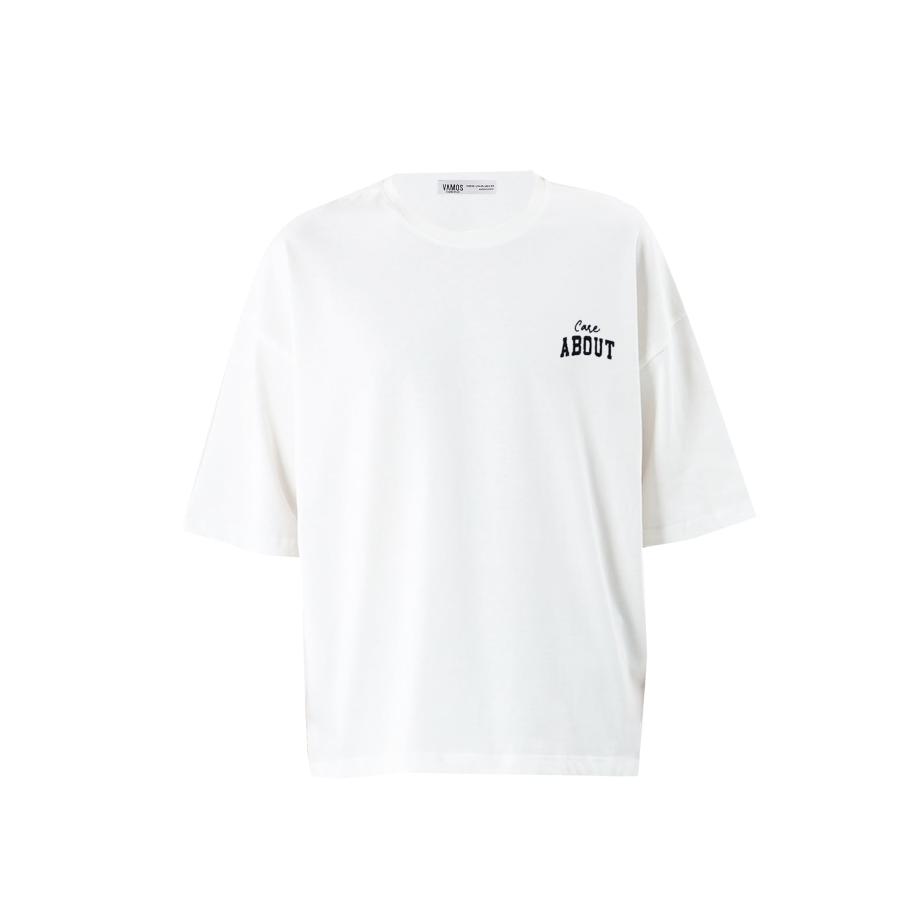 VAMOS CLO Shirt ecru / zwart Bruin