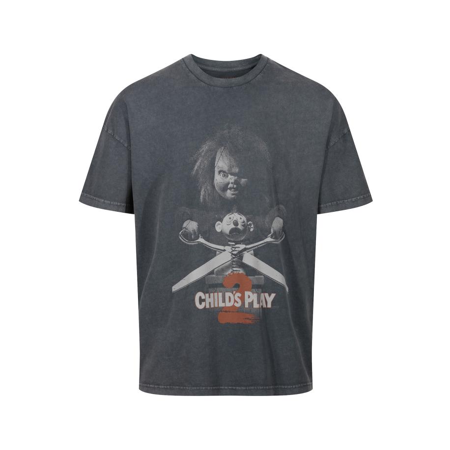 Recovered Recovered Shirt Chucky 2 Childs Play antraciet -
