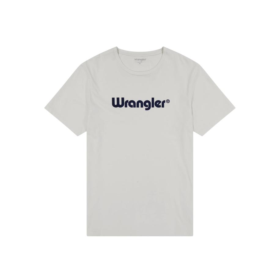 Wrangler WRANGLER Shirt LOGO TEE donkerblauw / natuurwit -