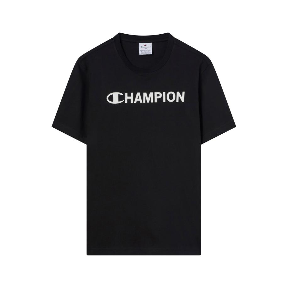 Champion Authentic Athletic Apparel Champion Authentic Athletic Apparel Shirt zwart / wit -