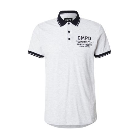 CMPD Shirt nachtblauw / wit gemêleerd