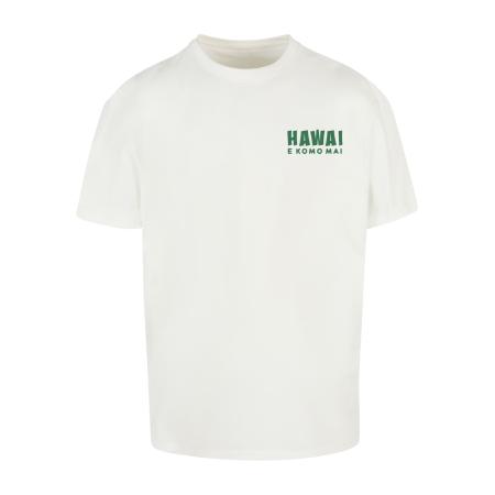 Merchcode Merchcode Shirt Hawai groen / eierschaal