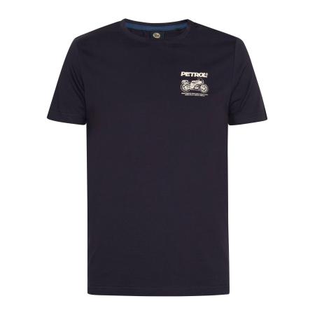 Petrol Industries Petrol Industries Shirt ultramarine blauw / wit