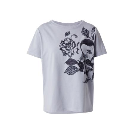 Comma COMMA Shirt smoky blue / zwart