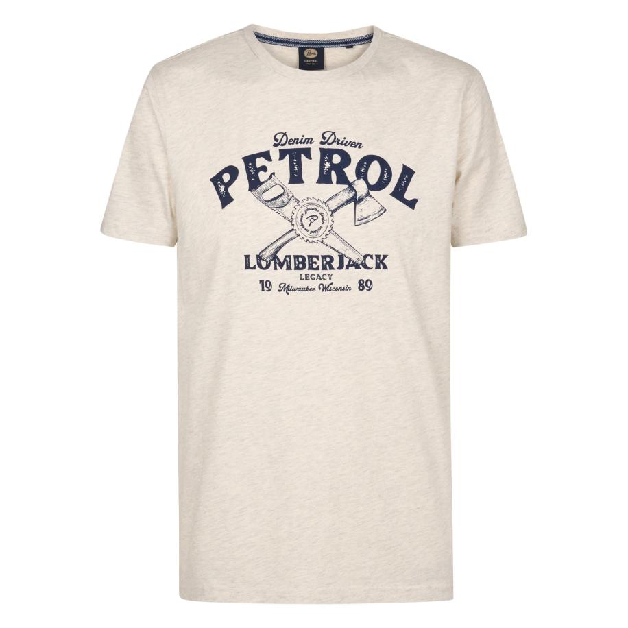Petrol Industries Petrol Industries Shirt crème / navy -