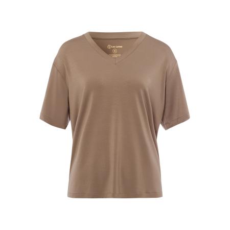 Les Lunes Les Lunes Shirt PAARKER lichtbruin