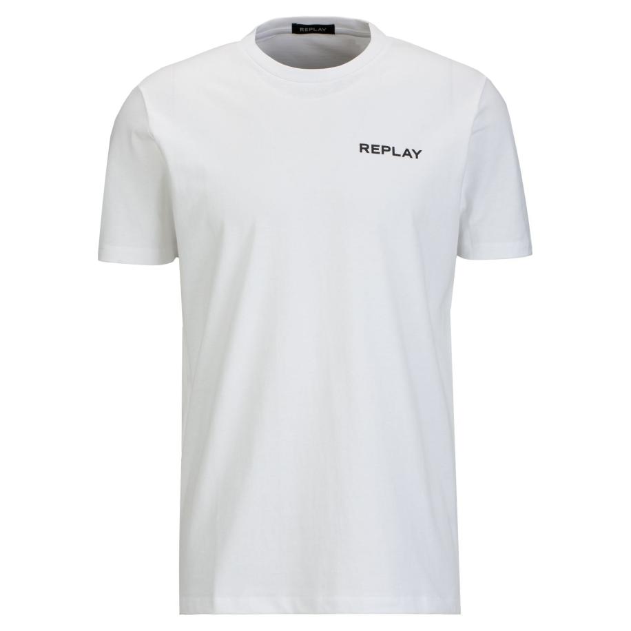 Replay REPLAY Shirt Piece zwart / wit -