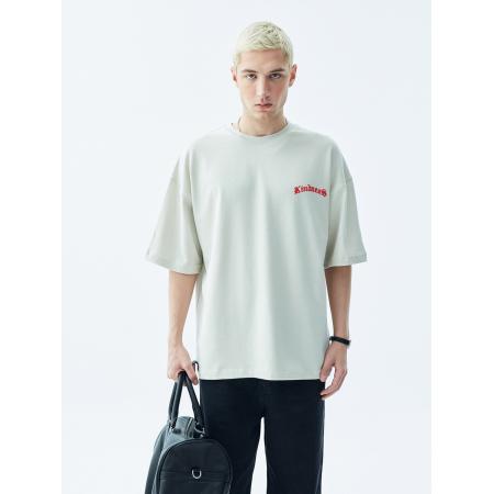 VAMOS CLO VAMOS CLO Shirt grijs / pastelgroen / rood