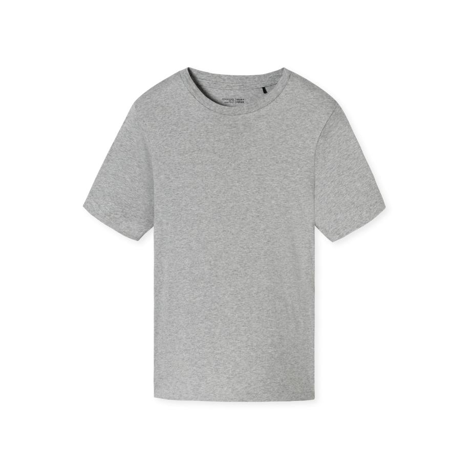Schiesser SCHIESSER Shirt Mix + Relax grijs gemêleerd -