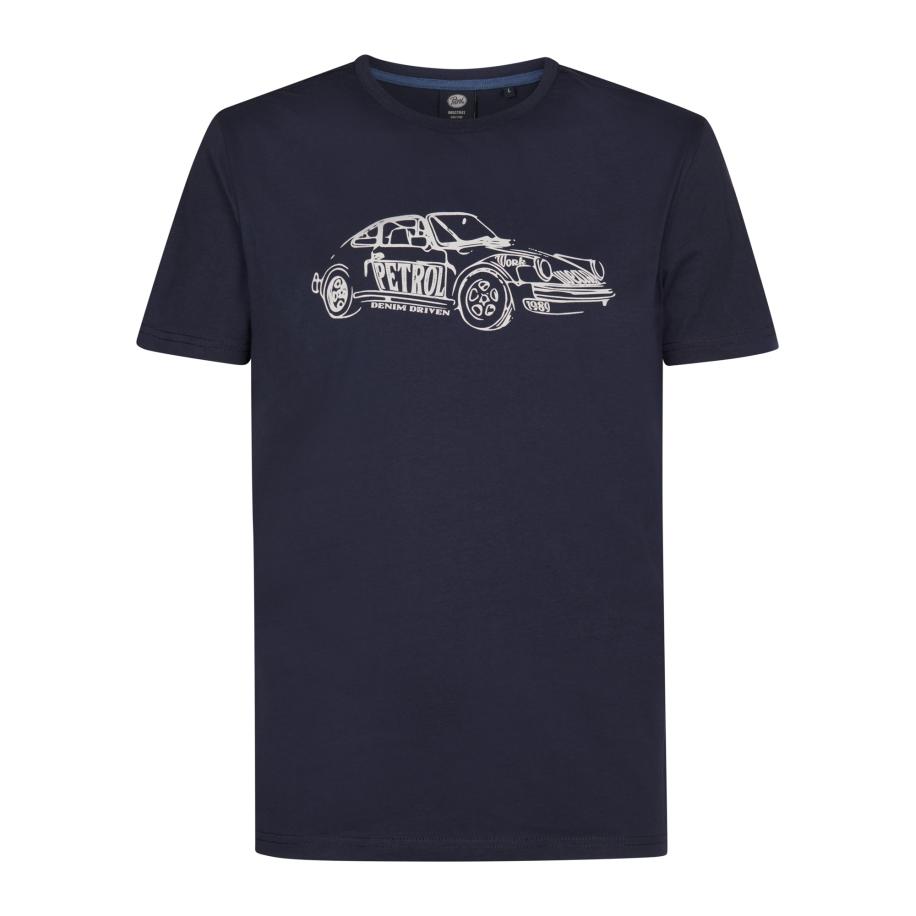 Petrol Industries Petrol Industries Shirt navy / wit -