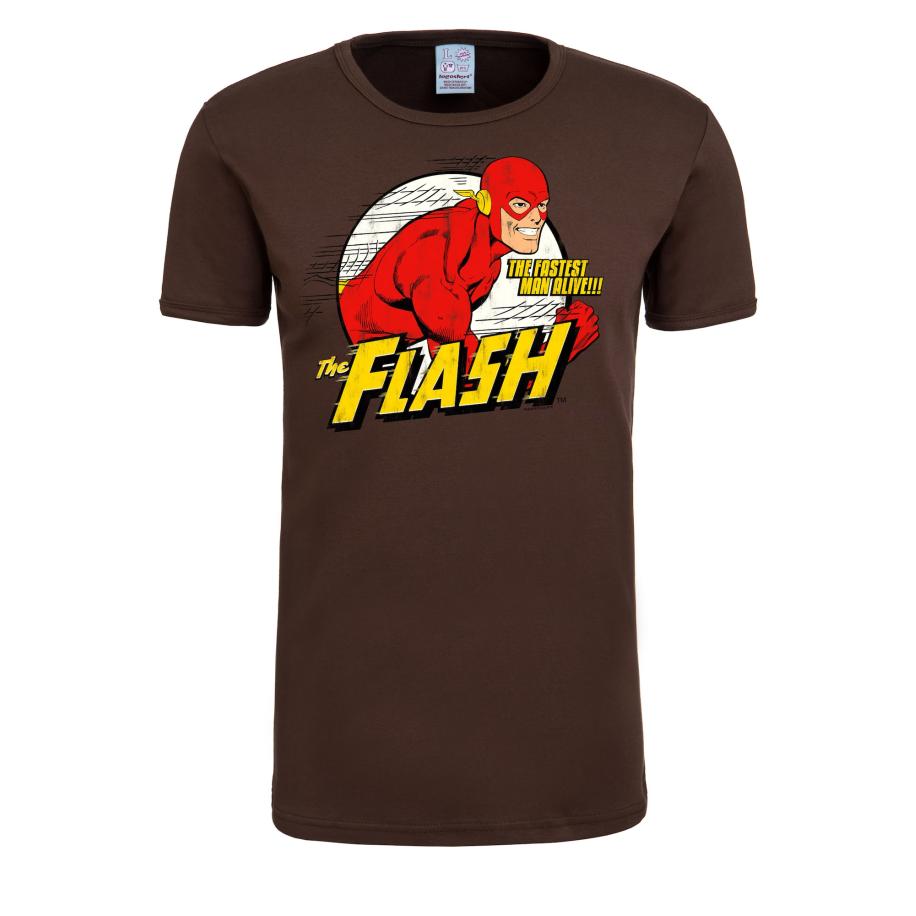 LOGOSHIRT Shirt Flash bruin Bruin