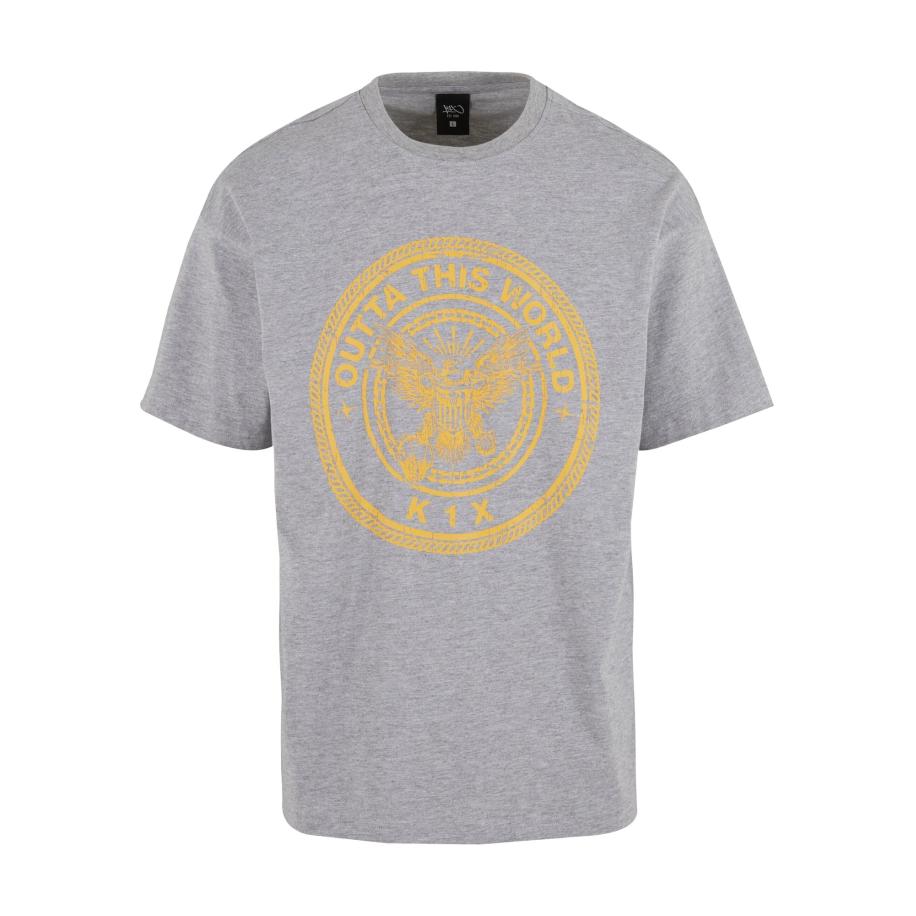 K1X K1X Shirt Eagle goudgeel / grijs gemêleerd -