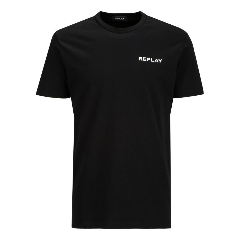 Replay REPLAY Shirt Piece zwart -
